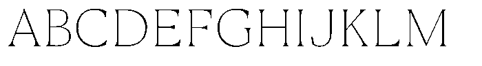 Guren ExtraLight Font UPPERCASE