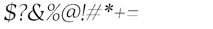 Guren Italic Font OTHER CHARS