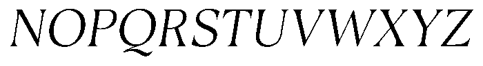 Guren Italic Font UPPERCASE