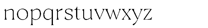 Guren Light Font LOWERCASE