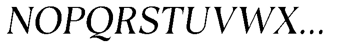 Guren Medium Italic Font UPPERCASE