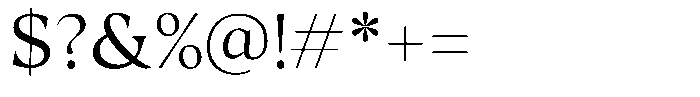 Guren Medium Font OTHER CHARS