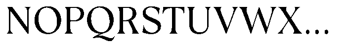 Guren Medium Font UPPERCASE