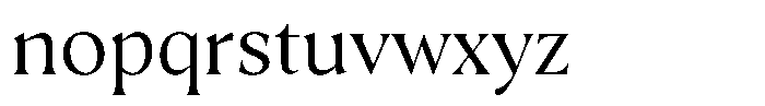 Guren Medium Font LOWERCASE