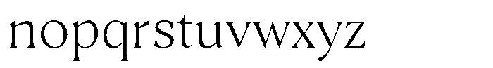Guren Regular Font LOWERCASE