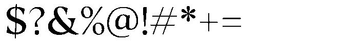 Guren SemiBold Font OTHER CHARS