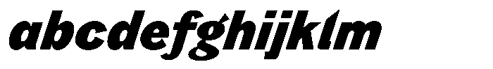 Gurky Grotesque Black Italic FONT
