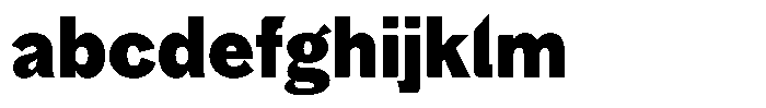 Gurky Grotesque Black FONT