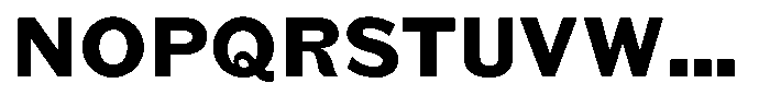 Gurky Grotesque Bold Font UPPERCASE