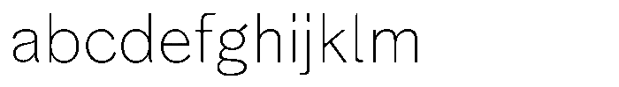 Gurky Grotesque Extra Light FONT