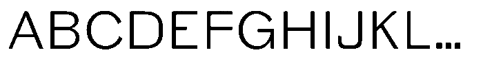 Gurky Grotesque Light Font UPPERCASE