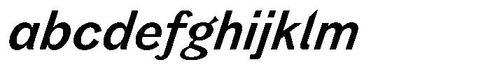Gurky Grotesque Medium Italic FONT