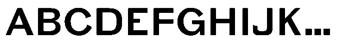Gurky Grotesque Medium Font UPPERCASE