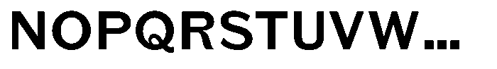 Gurky Grotesque Medium Font UPPERCASE