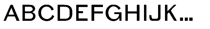 Gurky Grotesque Regular Font UPPERCASE