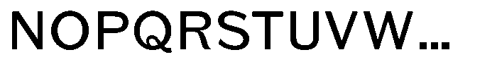 Gurky Grotesque Regular Font UPPERCASE