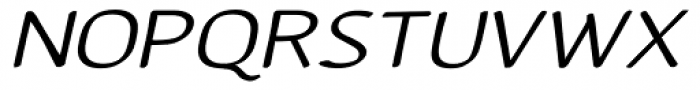 Gurnee Expanded Oblique Font UPPERCASE