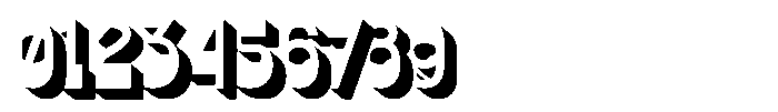Gurow Extrude Font OTHER CHARS