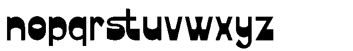 Gurow Regular Font LOWERCASE