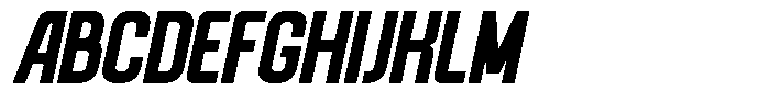 Gurvaco Italic Font UPPERCASE