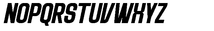 Gurvaco Italic Font UPPERCASE