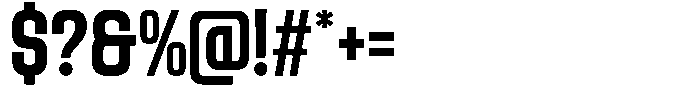 Gurvaco Regular Font OTHER CHARS
