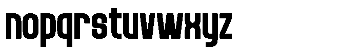 Gurvaco Regular Font LOWERCASE