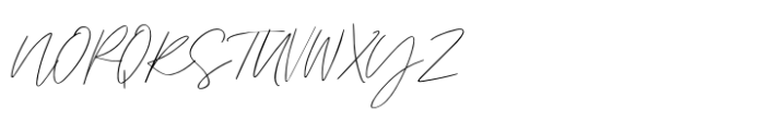 Gustav Regular Font UPPERCASE