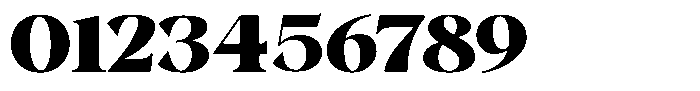 Gustian Black Expanded Font OTHER CHARS