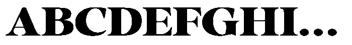 Gustian Black Expanded Font UPPERCASE