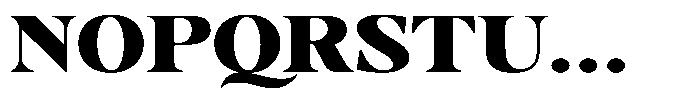 Gustian Black Expanded Font UPPERCASE