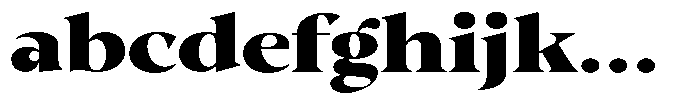 Gustian Black Expanded FONT