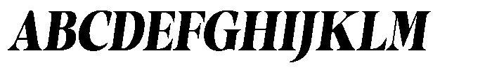 Gustian Black Semi Condensed Italic Font UPPERCASE