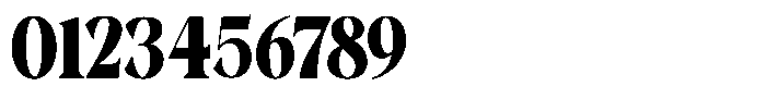 Gustian Black Semi Condensed Font OTHER CHARS