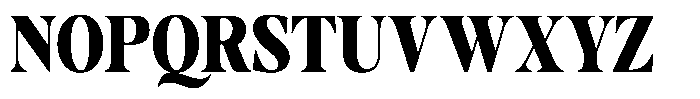 Gustian Black Semi Condensed Font UPPERCASE