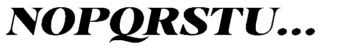 Gustian Black Semi Expanded Italic Font UPPERCASE
