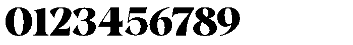 Gustian Black Semi Expanded Font OTHER CHARS