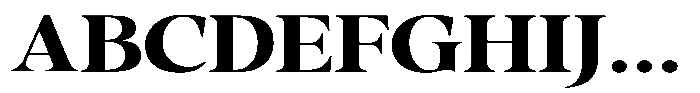 Gustian Bold Expanded Font UPPERCASE