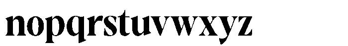Gustian Bold Semi Condensed Font LOWERCASE