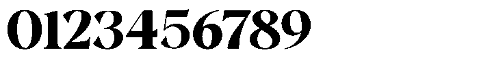 Gustian Bold Semi Expanded Font OTHER CHARS