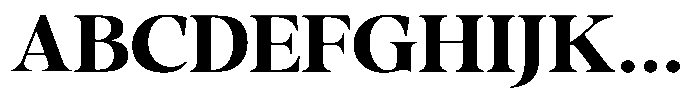 Gustian Bold Semi Expanded Font UPPERCASE