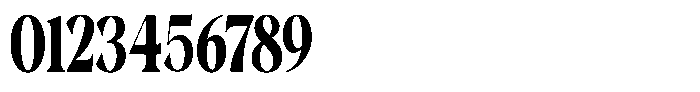 Gustian Extra Bold Condensed Font OTHER CHARS
