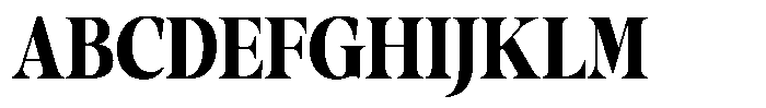 Gustian Extra Bold Semi Condensed Font UPPERCASE
