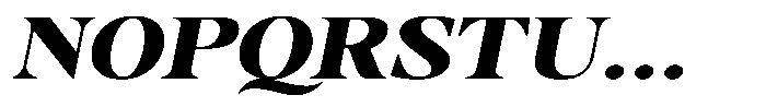 Gustian Extra Bold Semi Expanded Italic Font UPPERCASE