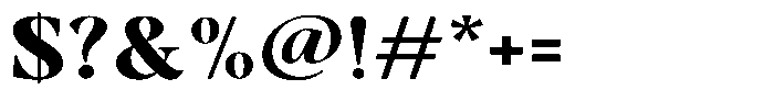 Gustian Extra Bold Semi Expanded Font OTHER CHARS