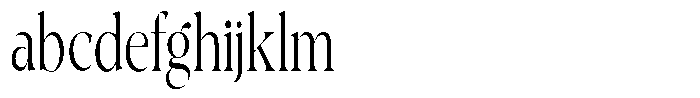 Gustian Extra Light Condensed FONT