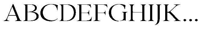 Gustian Extra Light Expanded Font UPPERCASE
