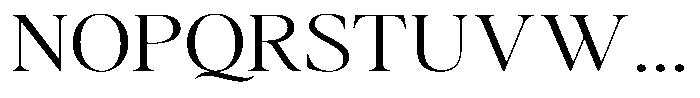 Gustian Extra Light Expanded Font UPPERCASE