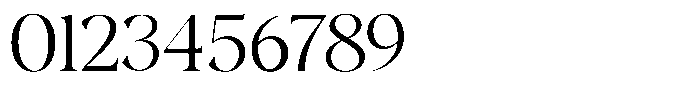 Gustian Extra Light Semi Expanded Font OTHER CHARS