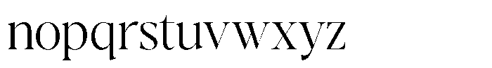 Gustian Extra Light Font LOWERCASE